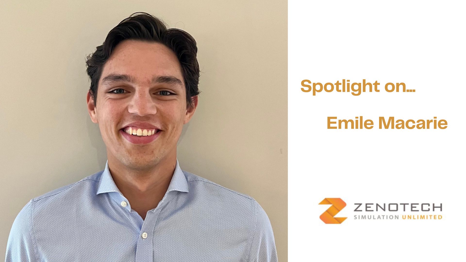 Spotlight on… University of Bath Placement Student, Emile Macarie